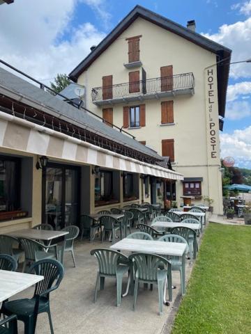 Hotel Restaurant De La Poste Saint-Colomban-des-Villards Eksteriør billede